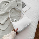 Vintage Retro Totes Bags For Women 2020 Fashion Handbag Soft Leather Female Small Subaxillary Bag Casual Retro Mini Shoulder Bag - ENSEIGNE DENIS