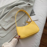 Vintage Retro Totes Bags For Women 2020 Fashion Handbag Soft Leather Female Small Subaxillary Bag Casual Retro Mini Shoulder Bag - ENSEIGNE DENIS