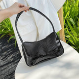 Vintage Retro Totes Bags For Women 2020 Fashion Handbag Soft Leather Female Small Subaxillary Bag Casual Retro Mini Shoulder Bag - ENSEIGNE DENIS