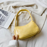 Vintage Retro Totes Bags For Women 2020 Fashion Handbag Soft Leather Female Small Subaxillary Bag Casual Retro Mini Shoulder Bag - ENSEIGNE DENIS