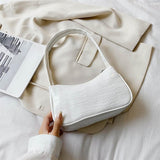 Vintage Retro Totes Bags For Women 2020 Fashion Handbag Soft Leather Female Small Subaxillary Bag Casual Retro Mini Shoulder Bag - ENSEIGNE DENIS