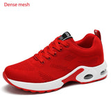 Women Lightweight Sneakers Air Cushion Ladies Trainers Basket Tenis Casual White Platform Flat Sneakers Breathable Mesh Comfort - ENSEIGNE DENIS