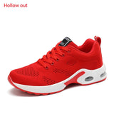 Women Lightweight Sneakers Air Cushion Ladies Trainers Basket Tenis Casual White Platform Flat Sneakers Breathable Mesh Comfort - ENSEIGNE DENIS