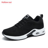 Women Lightweight Sneakers Air Cushion Ladies Trainers Basket Tenis Casual White Platform Flat Sneakers Breathable Mesh Comfort - ENSEIGNE DENIS