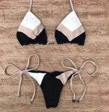 2019 Hot Micro Bikini Push Up Sexy Swimwear Women Printed Summer Swimsuit Beachwear Brazillian Bikini Set Push Up Bathing Suit - ENSEIGNE DENIS