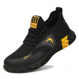 Male Work Safety Shoes Men Boots Outdoor Military Boots Steel Toe Working Shoes For Men Shoes Puncture Proof Safety Shoes 2020 - ENSEIGNE DENIS