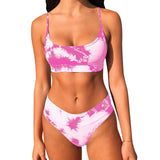 New Bikinis Women Tie-dye Sexy Bikini Set Two Piece Swimsuit Push Up Swimwear Beach Bathing Suit Female Bikini 2020 - ENSEIGNE DENIS