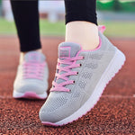 Women Shoes Ultralight Women Flat Shoes With Breathable Mesh Sneakers Woman Plus Size 42 Sports Chaussure Femme Flats Casual - ENSEIGNE DENIS