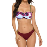 Push Up Sexy Swimwear Women Bikini Set 2020 New Print biquini Female Swimsuit Brazilian Bathing Suit bathers Beach Swimming Suit - ENSEIGNE DENIS