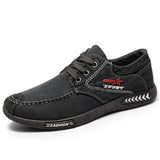 Men shoes 2020 spring men canvas shoes flat casual shoes lace up comfortable breathable shoes man flats size 39 - 44 - ENSEIGNE DENIS
