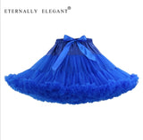 New Short Tulle Petticoat Dress Girls Skirt Petticoat Tutu Lolita Faldas Cupcake Dress Multi Color EE102