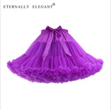 New Short Tulle Petticoat Dress Girls Skirt Petticoat Tutu Lolita Faldas Cupcake Dress Multi Color EE102