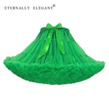 New Short Tulle Petticoat Dress Girls Skirt Petticoat Tutu Lolita Faldas Cupcake Dress Multi Color EE102