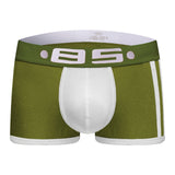 BS Cotton Boxershorts Men Comforable Panties Set трусы мужские боксеры  Gay Sexy Underwear Man Boxer 5Color Free Shiping