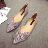Fashion Flats for Women Shoes 2020 Spring Summer Boat Shoes Pointed toe Casual Slip-on Shoes Elegant Ladies Footwear A1394 - ENSEIGNE DENIS