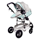 Luxurious Baby Stroller 3 in 1 Portable Travel Baby Carriage Folding Prams Aluminum Frame High Landscape Car for Newborn Baby - ENSEIGNE DENIS
