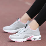 BLWBYL Platform Ladies Sneakers Breathable Women Casual Shoes Woman Fashion Height Increasing Shoes Plus Size 35-42 - ENSEIGNE DENIS