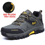 Brand Men Winter Snow Boots Waterproof Leather Sneakers Super  Warm Men's Boots Outdoor Male Hiking Boots Work Shoes Size 39-47 - ENSEIGNE DENIS