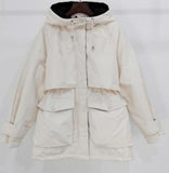 Large Natural Raccoon Fox Fur Hooded Winter Down Coat Women 90% White Duck Down Jacket Thick Warm Parkas Female Outerwear - ENSEIGNE DENIS