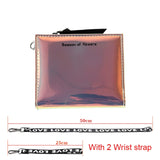 Fashion Small Wallet Women Short Wristlet Thin Purses Ladies Money Bag Korean Female Holographic Wallet 2020 Walet Slim Vallet - ENSEIGNE DENIS