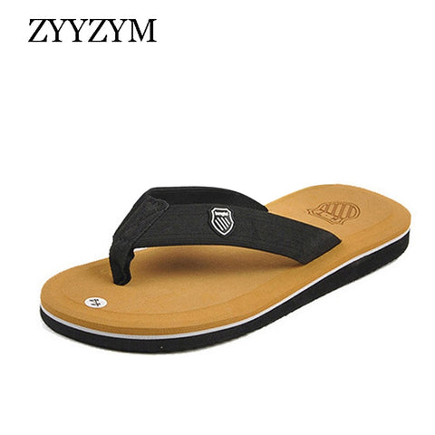 ZYYZYM Flip Flops Women Men Slippers Summer Anti-skid Outdoor Light Casual Beach Male Sandals Household Slipper - ENSEIGNE DENIS