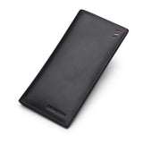 BISON DENIM 100% Cow Leather Wallet Men Fashion Bifold Card Holder Wallet RFID Blocking Male Short Purse High Quality N4475 - ENSEIGNE DENIS