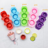 Durable Silicone Flowerpot Mold Cement Pot DIY Succulent Making Mold Manual Clay Craft Cement Silicone Concrete Bottle Mould