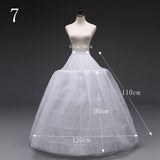 Hot Sell Many Styles  Bridal Wedding Petticoat Hoop Crinoline Prom Underskirt Fancy Skirt Slip