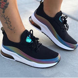 Women Lace Up Sneaker 2020 Woman Casual Mesh Spring Autumn Women's Breathable Ladies Comfortable Female Vulcanize Shoe Plus Size - ENSEIGNE DENIS