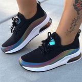 Women Lace Up Sneaker 2020 Woman Casual Mesh Spring Autumn Women's Breathable Ladies Comfortable Female Vulcanize Shoe Plus Size - ENSEIGNE DENIS