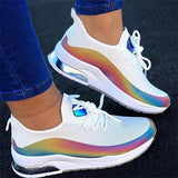 Women Lace Up Sneaker 2020 Woman Casual Mesh Spring Autumn Women's Breathable Ladies Comfortable Female Vulcanize Shoe Plus Size - ENSEIGNE DENIS