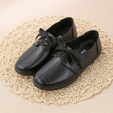 Cheap Shoes Women Leather Flats Female Flats Spring Shoes 2020 Classic Women's Loafers Casual Leather Shoes - ENSEIGNE DENIS