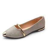 Bling Style Women Flats 2020 Spring Summer Flat Shoes Woman Pointed Toe Slip On Fashion Loafers Female Casual Lazy Shoe Footwear - ENSEIGNE DENIS