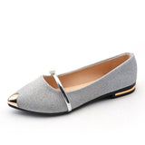 Bling Style Women Flats 2020 Spring Summer Flat Shoes Woman Pointed Toe Slip On Fashion Loafers Female Casual Lazy Shoe Footwear - ENSEIGNE DENIS