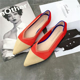 New Summer Woven Flat Shoes Knit Ballet Shoes Women Pointed Shallow Casual Boat Shoes Breathable Nurse Pregnant Shoes Zapatos De - ENSEIGNE DENIS