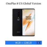 Global Rom OnePlus 8 5G Smartphone 8GB 128GB Snapdragon 865 Octa Core 6.55'' 90Hz Fluid Display UFS 3.0 48MP Triple Cams WiFi 6 - ENSEIGNE DENIS