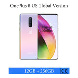 Global Rom OnePlus 8 5G Smartphone 8GB 128GB Snapdragon 865 Octa Core 6.55'' 90Hz Fluid Display UFS 3.0 48MP Triple Cams WiFi 6 - ENSEIGNE DENIS