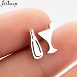 Jisensp Stainless Steel Ballet Earrings for Women Music Earing Fashion Tree of Life Stud Earring Girls Jewelry Kids Accessories - ENSEIGNE DENIS