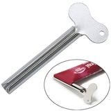 2pcs Stainless Steel Toothpaste Squeezer Bathroom Accessories Facial Cleanser Toothpaste Tube Rolling Press Squeezer Dispenser