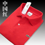 Men Summer Polo Shirt Brand Fashion Cotton Short Sleeve Polo Crocodile Shirts Male Solid Jersey Breathable Tops Tees 321 - ENSEIGNE DENIS