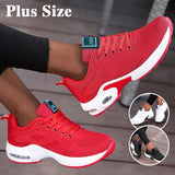 Women Air Cushion Sneakers Breathable Running Shoes Men Women Outdoor Fitness Sports Shoes Female Lace-up Casual Shoes - ENSEIGNE DENIS