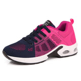 Women Air Cushion Sneakers Breathable Running Shoes Men Women Outdoor Fitness Sports Shoes Female Lace-up Casual Shoes - ENSEIGNE DENIS