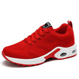 Women Air Cushion Sneakers Breathable Running Shoes Men Women Outdoor Fitness Sports Shoes Female Lace-up Casual Shoes - ENSEIGNE DENIS