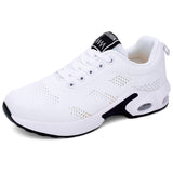 Women Air Cushion Sneakers Breathable Running Shoes Men Women Outdoor Fitness Sports Shoes Female Lace-up Casual Shoes - ENSEIGNE DENIS