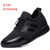 RayZing 2020 Men's Fashion Sneakers Man Casual Shoes Breathable Men Genuine Leather Shoes Big size Increasing Office Footwear - ENSEIGNE DENIS