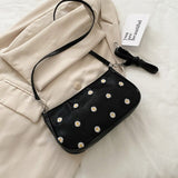 Small PU Leather Shoulder Bags Women Girls Floral Printed Crossbody Bags Classic Elegant Crossbody Shoulder Bags For Women 2020