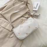 Small PU Leather Shoulder Bags Women Girls Floral Printed Crossbody Bags Classic Elegant Crossbody Shoulder Bags For Women 2020