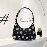 Small PU Leather Shoulder Bags Women Girls Floral Printed Crossbody Bags Classic Elegant Crossbody Shoulder Bags For Women 2020
