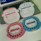 English/Spanish Wooden Baby Tooth Box Organizer Milk Teeth Storage Umbilical Lanugo Save Collect Baby Souvenirs Gifts