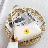 Small PU Leather Shoulder Bags Women Girls Floral Printed Crossbody Bags Classic Elegant Crossbody Shoulder Bags For Women 2020